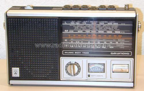Music-Boy 1100; Grundig Radio- (ID = 1471341) Radio