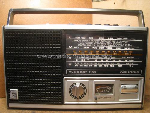 Music-Boy 1100; Grundig Radio- (ID = 2048514) Radio