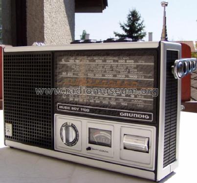 Music-Boy 1100; Grundig Radio- (ID = 450177) Radio