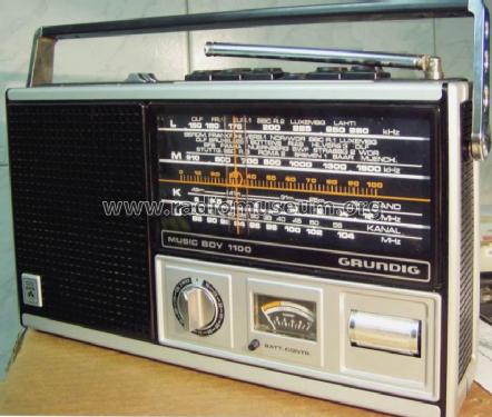Music-Boy 1100; Grundig Radio- (ID = 528387) Radio