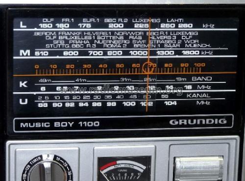 Music-Boy 1100; Grundig Radio- (ID = 690970) Radio