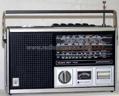 Music-Boy 1100; Grundig Radio- (ID = 690973) Radio