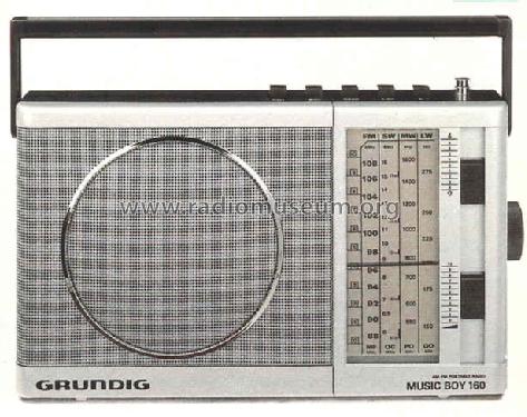 Music-Boy 160; Grundig Radio- (ID = 428217) Radio