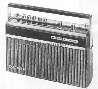 Music-Boy 208; Grundig Radio- (ID = 98801) Radio