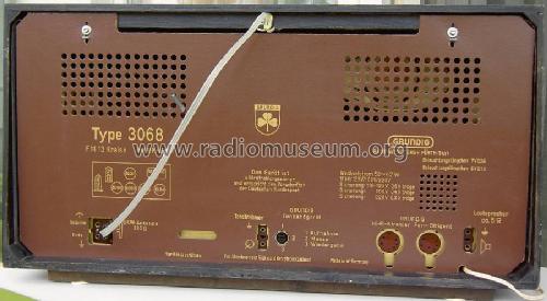 Musikgerät 3068; Grundig Radio- (ID = 238534) Radio