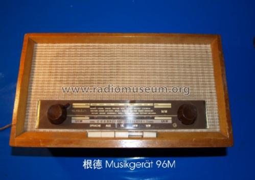 Musikgerät 96M; Grundig Radio- (ID = 804366) Radio