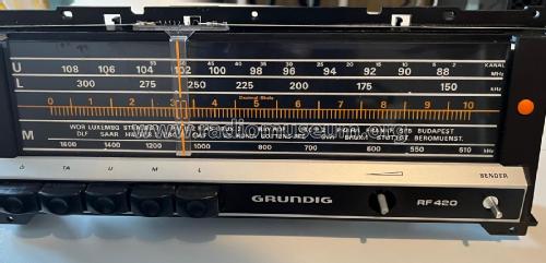 Musikgerät RF420 Ch= RC420; Grundig Radio- (ID = 2863014) Radio