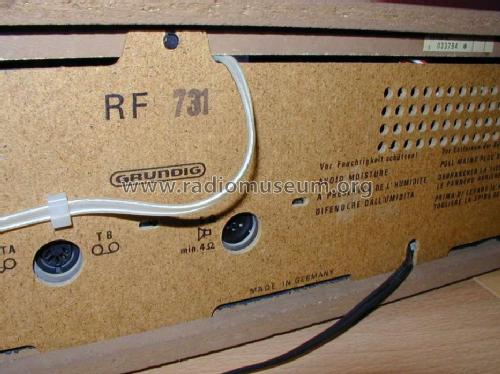 Musikgerät RF731 Ch= RC201A/P; Grundig Radio- (ID = 185489) Radio
