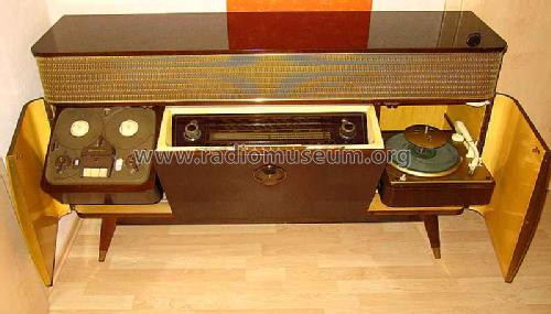 Konzertschrank - Musikschrank 8090/56; Grundig Radio- (ID = 778010) Radio