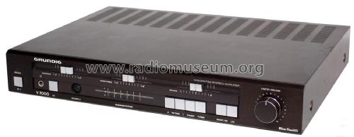 Integrated Stereo-Amplifier V-7000; Grundig Radio- (ID = 2595734) Ampl/Mixer