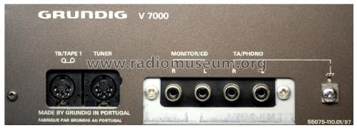 Integrated Stereo-Amplifier V-7000; Grundig Radio- (ID = 2595738) Ampl/Mixer
