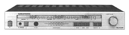 Integrated Stereo-Amplifier V-7000; Grundig Radio- (ID = 816640) Ampl/Mixer