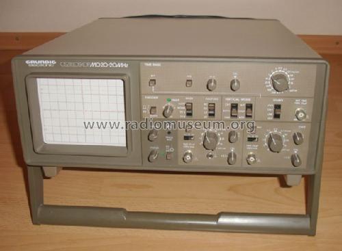 Oscilloscope MO20; Grundig Radio- (ID = 1356664) Equipment