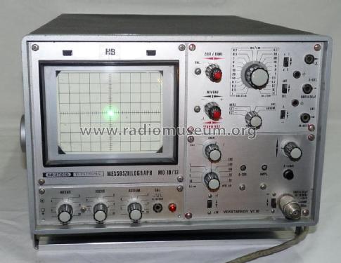 Oszillograph MO 10/13; Grundig Radio- (ID = 537061) Equipment
