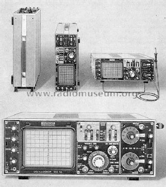 Oszilloskop MO52; Grundig Radio- (ID = 179084) Equipment