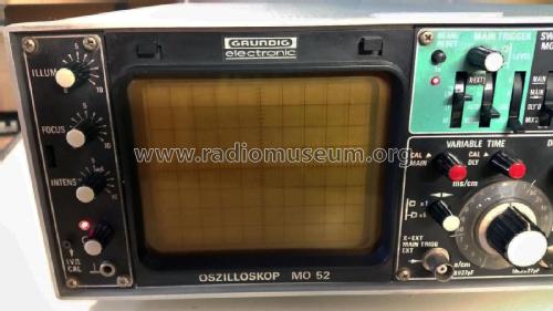 Oszilloskop MO52; Grundig Radio- (ID = 2107582) Equipment
