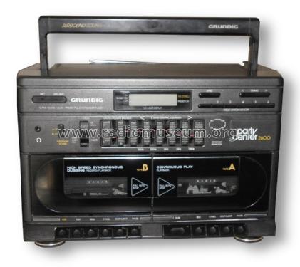 Party Center 2600; Grundig Radio- (ID = 1799843) Radio