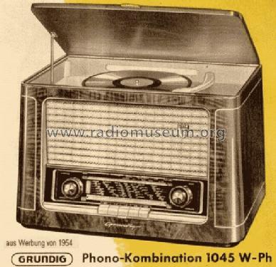 Phono 1045W-Ph; Grundig Radio- (ID = 37949) Radio