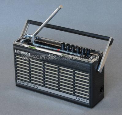 Prima-Boy Luxus 209; Grundig Radio- (ID = 1022271) Radio