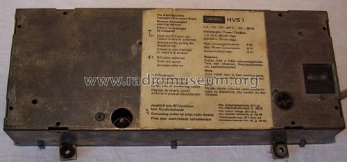 Raumhall-Einrichtung HVS1; Grundig Radio- (ID = 1843034) Misc