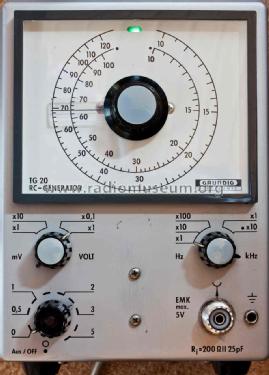 RC-Generator TG20; Grundig Radio- (ID = 1251340) Equipment