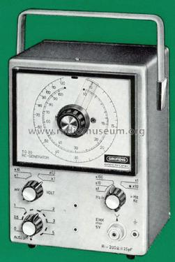 RC-Generator TG20; Grundig Radio- (ID = 2404997) Equipment