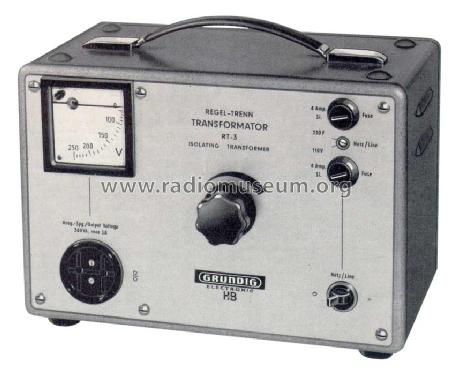 Regel-Trenn-Transformator RT3; Grundig Radio- (ID = 237046) Equipment