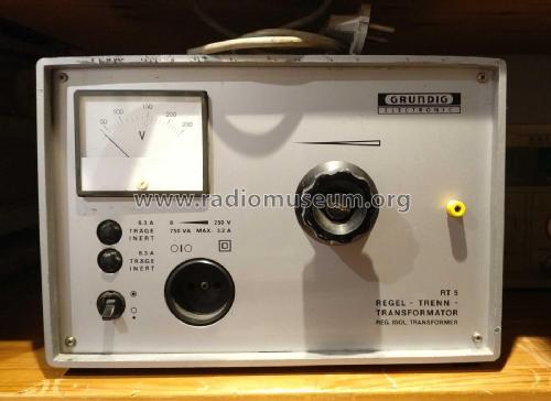 Regel-Trenn-Transformator RT5; Grundig Radio- (ID = 2962259) Equipment
