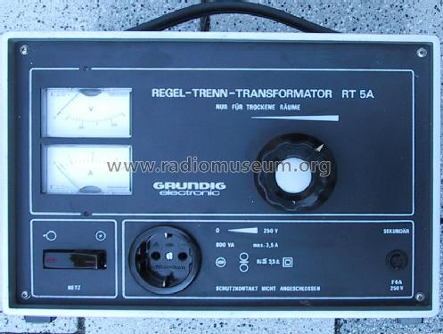 Regel-Trenn-Transformator RT5A; Grundig Radio- (ID = 125493) Equipment