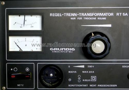 Regel-Trenn-Transformator RT5A; Grundig Radio- (ID = 1510970) Equipment