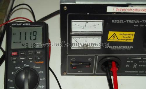 Regel-Trenn-Transformator RT5A; Grundig Radio- (ID = 1941843) Equipment