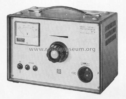 Regel-Trenntransformator RT4; Grundig Radio- (ID = 260955) Equipment