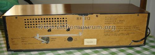 RF412 Ch= RC412; Grundig Radio- (ID = 1520364) Radio