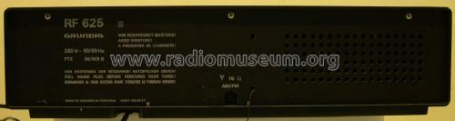 RF625; Grundig Radio- (ID = 1687408) Radio