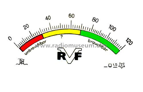Röhrenleistungsprüfer Tubatest L3; Grundig Radio- (ID = 2561887) Equipment