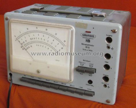 Röhrenvoltmeter RV55; Grundig Radio- (ID = 1973008) Equipment