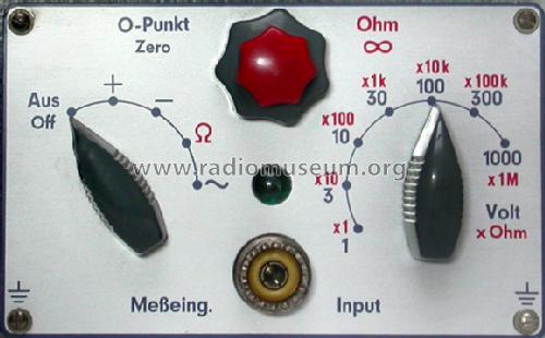 Röhrenvoltmeter RV-11; Grundig Radio- (ID = 186284) Equipment