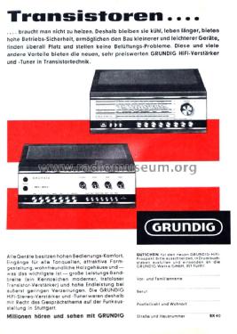 RT40; Grundig Radio- (ID = 1431250) Radio