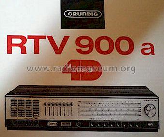 RTV900 HiFi; Grundig Radio- (ID = 1244412) Radio