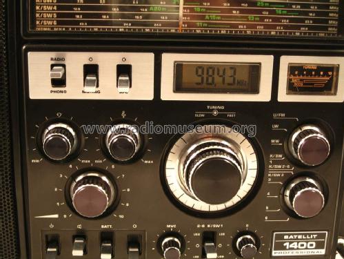 Satellit 1400 Professional; Grundig Radio- (ID = 1684725) Radio