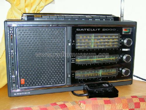 Satellit 2000; Grundig Radio- (ID = 68002) Radio