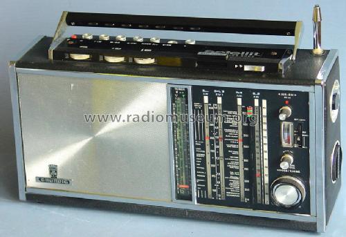 Satellit 208 Transistor 6000; Grundig Radio- (ID = 113682) Radio