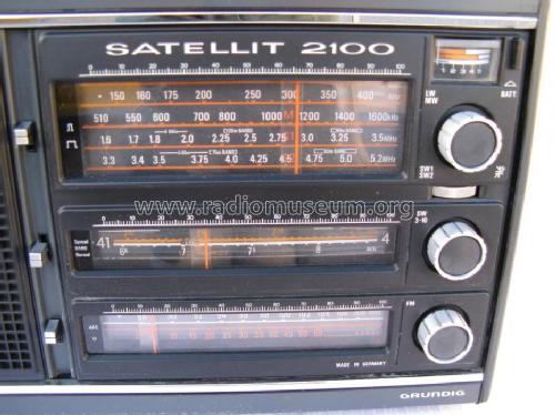 Satellit 2100; Grundig Radio- (ID = 532221) Radio