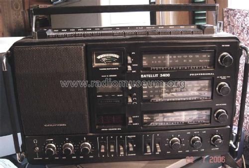 Satellit 3400 Professional; Grundig Radio- (ID = 236097) Radio