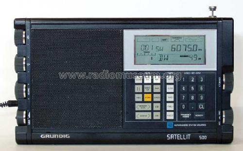 Satellit 500; Grundig Radio- (ID = 157142) Radio