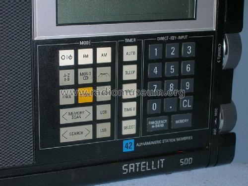 Satellit 500; Grundig Radio- (ID = 637266) Radio