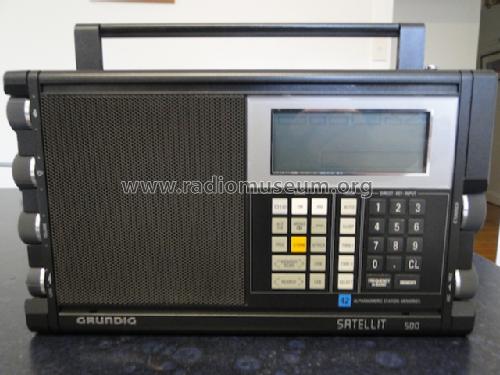 Satellit 500; Grundig Radio- (ID = 677975) Radio