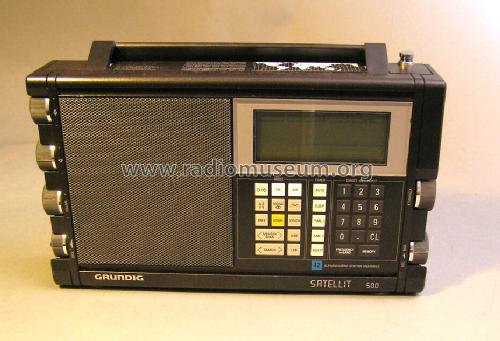 Satellit 500; Grundig Radio- (ID = 761725) Radio