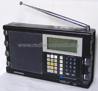 Satellit 500; Grundig Radio- (ID = 1909425) Radio