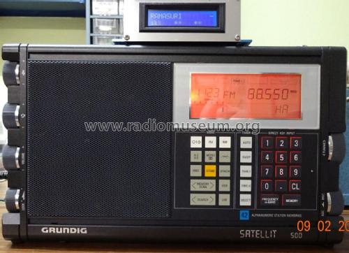 Satellit 500; Grundig Radio- (ID = 2357780) Radio